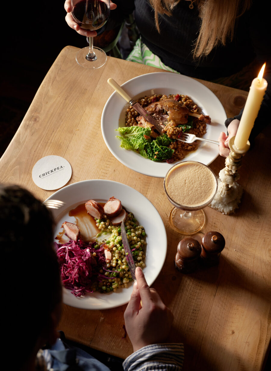 dining at silver plough pitton wiltshire