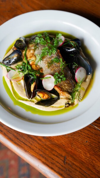 Hearty pub food at The Silver Plough in Pitton